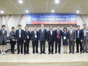 Lokakarya Internasional Republik Korea – Vietnam membahas UU tentang Kelautan - ảnh 1