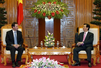 PM Vietnam Nguyen Tan Dung menerima Dubes Swedia dan Dubes Republik Czech - ảnh 2