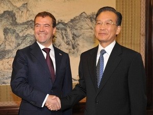 Rusia dan Tiongkok menanda-tangani serentetan dokumen kerjasama bilateral - ảnh 1