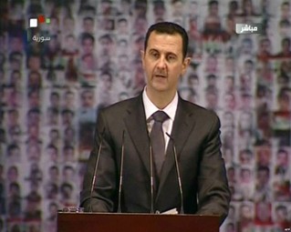 Presiden Suriah merekomendasikan gagasan tiga tahap - ảnh 1