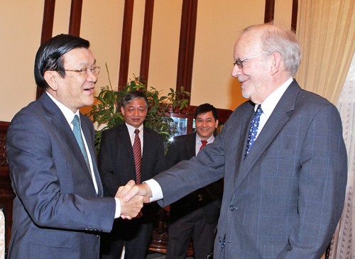 Presiden Vietnam, Truong Tan Sang menerima Direktur eksekutif Dana UNICEF - ảnh 1