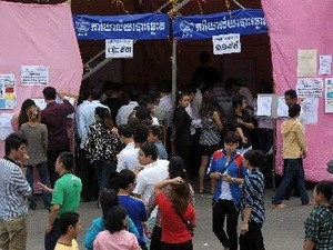 Kamboja mengumumkan hasil sementara pemilu Parlemen angkatan ke-5 - ảnh 1