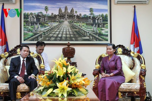 Memperkuat kerjasama pers antara Vietnam dan Kamboja - ảnh 1
