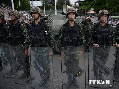 Junta militer Thailand melarang demonstrasi yang memprotes kudeta - ảnh 1