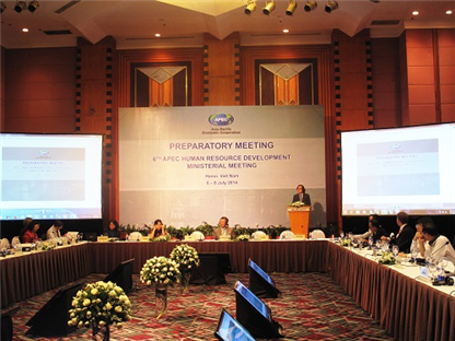 Melakukan persiapan untuk Konferensi ke-6 Menteri APEC tentang Pengembangan Sumber Daya Manusia - ảnh 1