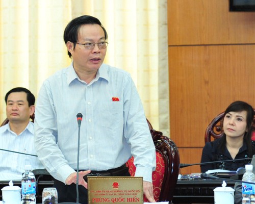 Komite Tetap MN Vietnam berbahas tentang RUU mengenai Pajak konsumsi khusus - ảnh 1