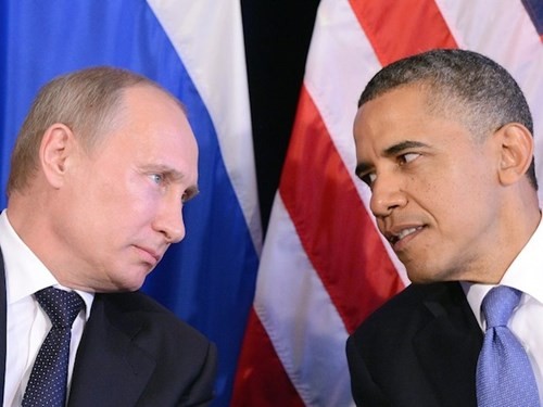 Pemimpin Rusia dan AS melakukan pembicaraan telepon tentang masalah-masalah panas di dunia - ảnh 1