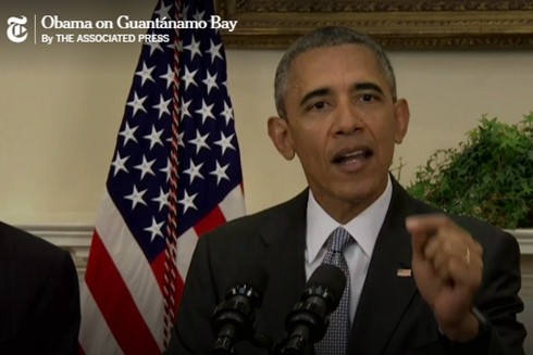 Presiden AS menyampaikan rencana menutup rumah penjara Guantanamo kepada Kongres - ảnh 1