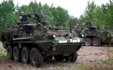 AS berencana menggelarkan satu brigade mobil berlapis baja di Eropa Timur - ảnh 1
