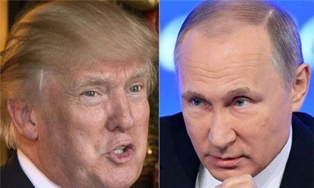 Pembicaraan telepon antara Presiden Rusia, Vladimir Putin dan Presiden AS, Donald Trump - ảnh 1