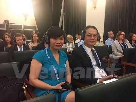 Vietnam menghadiri Konferensi internasional tentang keselamatan sekolahan, di Argentina - ảnh 1