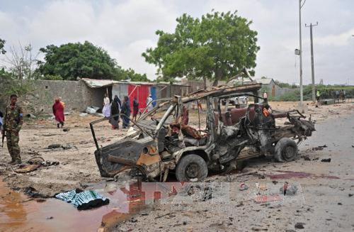  Puluhan korban dalam serangan bom mobil di Somalia - ảnh 1