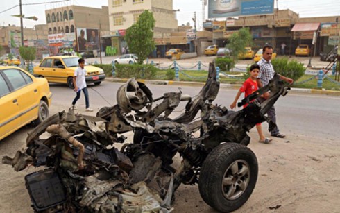  IS melakukan serangan di Ibukota Irak - ảnh 1