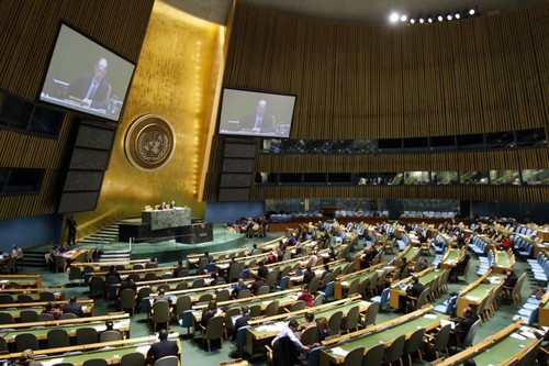  Majelis Umum PBB mengesahkan Resolusi untuk membentuk badan antiterorisme baru - ảnh 1