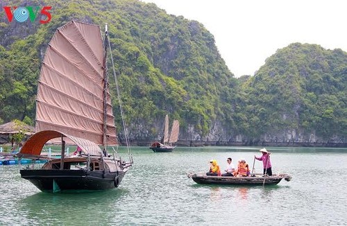 Kaum nelayan di teluk Ha Long: Mengusahakan mata pencaharian berkat hidup secara harmonis dengan laut - ảnh 2