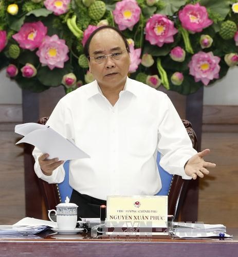  PM Vietnam, Nguyen Xuan Phuc: Harus menggerakkan sistem dari pusat sampai basis - ảnh 1