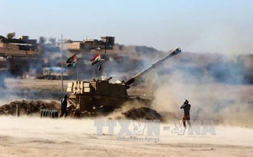 Tentara Irak maju memasuki benteng terakhir IS di bagian barat laut - ảnh 1