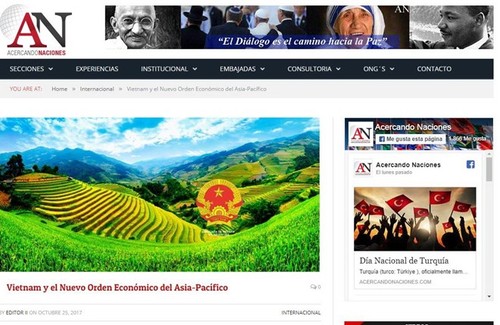 APEC: Media internasional menilai tinggi peranan dan posisi Vietnam - ảnh 1