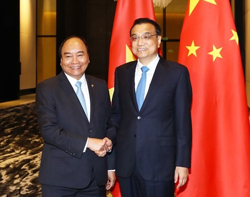 PM Vietnam, Nguyen Xuan Phuc menemui PM Tiongkok, Li Keqiang - ảnh 1