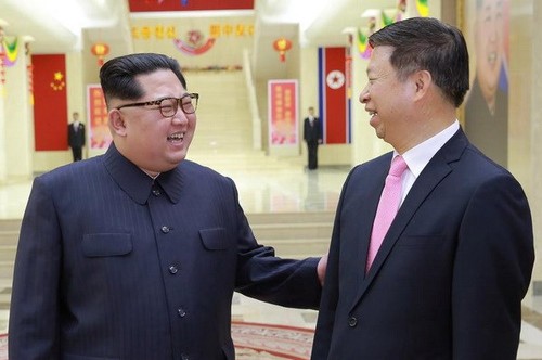   Pemimpin RDRK, Kim Jong-un mengimbau untuk memperkuat hubungan dengan Tiongkok - ảnh 1