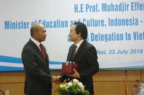Viet Nam memperkuat kerjasama pendidikan dengan Organisasi Menteri Pendidikan negara-negara Asia Tenggara - ảnh 1