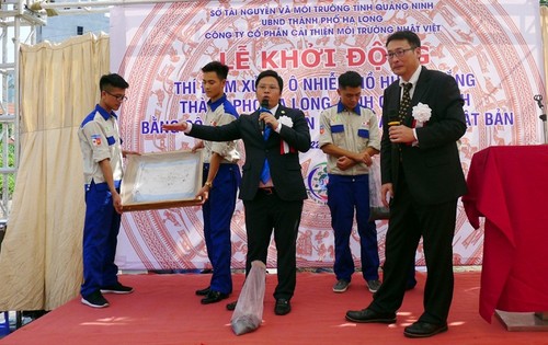 Menerapkan teknologi Jepang dalam menangani masalah lingkungan di Provinsi Quang Ninh - ảnh 1
