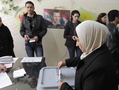 Suriah melakukan pemilihan di daerah untuk pertama kalinya sejak tahun 2011 - ảnh 1