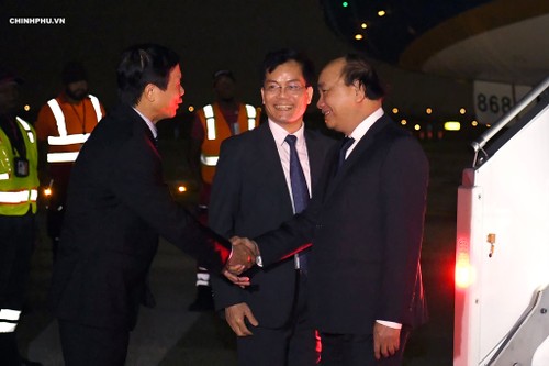 PM Viet Nam, Nguyen Xuan Phuc datang ke New York untuk menghadiri sidang perdebatan umum MU PBB - ảnh 1