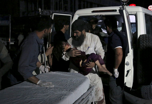Afghanistan: Serangan bom sehingga 55 orang menjadi korban di Ibu kota Kabul - ảnh 1