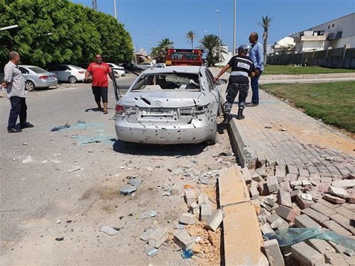 Mesir dan Jerman sepakat melakukan koordinasi untuk menangani krisis di Libia - ảnh 1