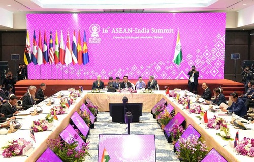 India dan ASEAN mendukung usaha mempertahankan perdamaian di Laut Timur  - ảnh 1