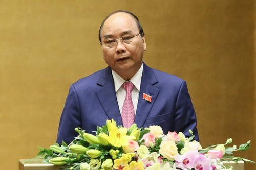PM Vietnam, Nguyen Xuan Phuc Menjawab Interpelasi di depan Persidangan MN - ảnh 1