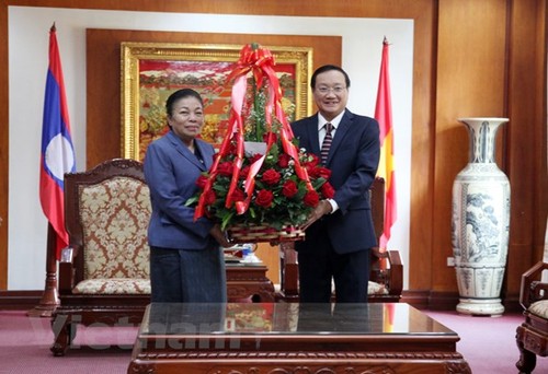 Partai Rakyat Revolusioner Laos merasa bangga atas semua prestasi yang dicapai PKV - ảnh 1