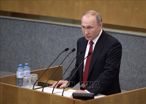 Presiden Vladimir Putin menegaskan bahwa perekonomian Rusia akan muncul lebih kuat - ảnh 1