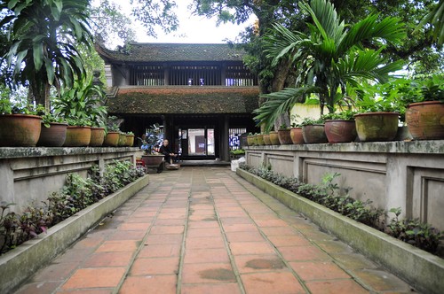 Desa kuno Duong Lam melindungi lingkungan wisata - ảnh 1
