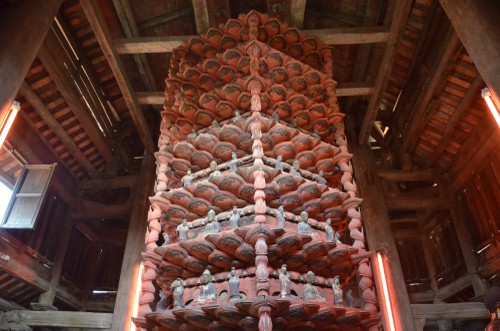 Pagoda But Thap - Karya luar biasa tentang arsitektur dan ukiran - ảnh 2
