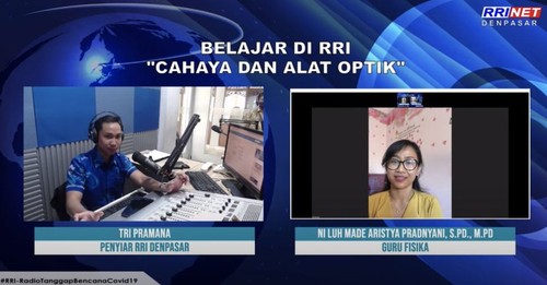 Kelas “on air” yang dilakukan Radio Republik Indonesia pada masa Covid-19 - ảnh 1