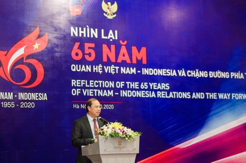65 Tahun Hubungan Vietnam – Indonesia dan Penggalan Jalan di  Depan” - ảnh 2