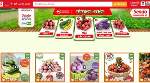 Tempatkan Produk Pertanian di Platform E-commerce: Arah yang Tak Terhindarkan - ảnh 1