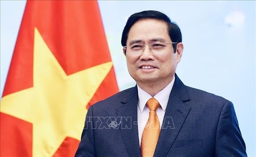Kunjungan PM Pham Minh Chinh Memanifestasikan Hubungan Istimewa Vietnam-Singapura - ảnh 1