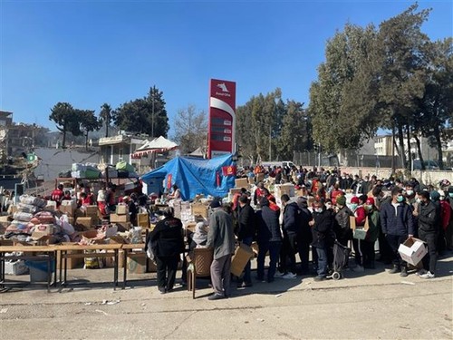 Lembaga Palang Merah Vietnam Mengimbau Dukungan bagi Rakyat Turki dan Suriah - ảnh 1