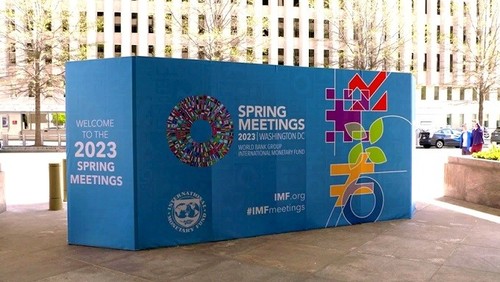 Pembukaan Konferensi Musim Semi WB dan IMF - ảnh 1