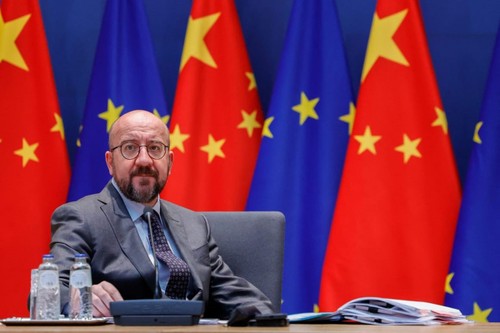 Uni Eropa Tegaskan Kembali Pendekatan Strategis dengan Tiongkok dan Membahas Pembekuan Harta Rusia di Uni Eropa - ảnh 1