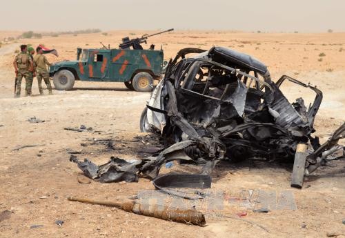 10 killed in suicide bomb attack in Anbar province - ảnh 1