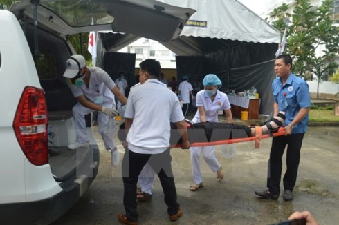 APEC 2017: Da Nang conducts emergency response drill - ảnh 1