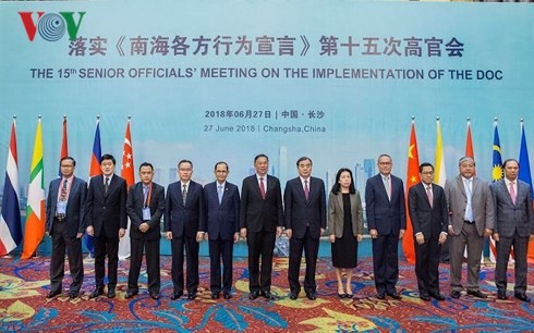 ASEAN, China discuss DOC implementation - ảnh 1