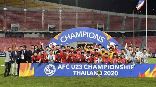 South Korea claim AFC U23 Championship title - ảnh 1