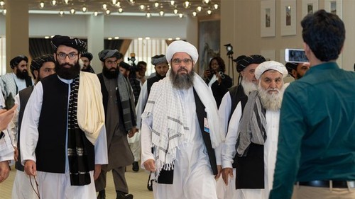 Taliban negotiators in Doha for talks with Afghan government  - ảnh 1