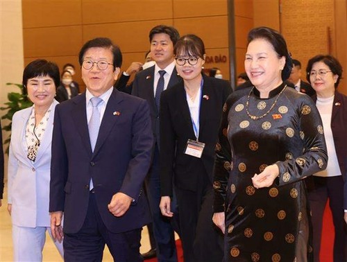 Korean top legislator wraps up visit to Vietnam - ảnh 1