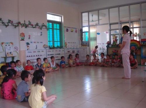 Развитие дошкольного образования в общине Шонгфыонг - ảnh 3